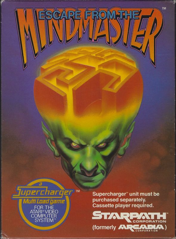 Front Cover for Escape from the Mindmaster (Atari 2600)