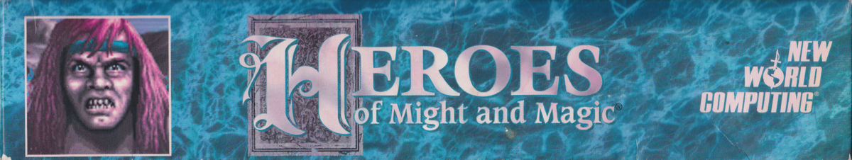 Spine/Sides for Heroes of Might and Magic (Macintosh): Top