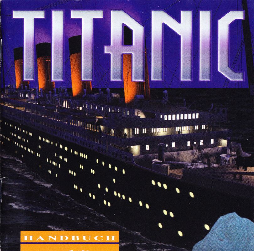 Manual for Titanic: Adventure Out of Time (Macintosh and Windows and Windows 3.x) (Soft Price release): Front