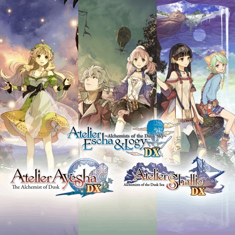 Front Cover for Atelier Dusk Trilogy Deluxe Pack (PlayStation 4) (download release)