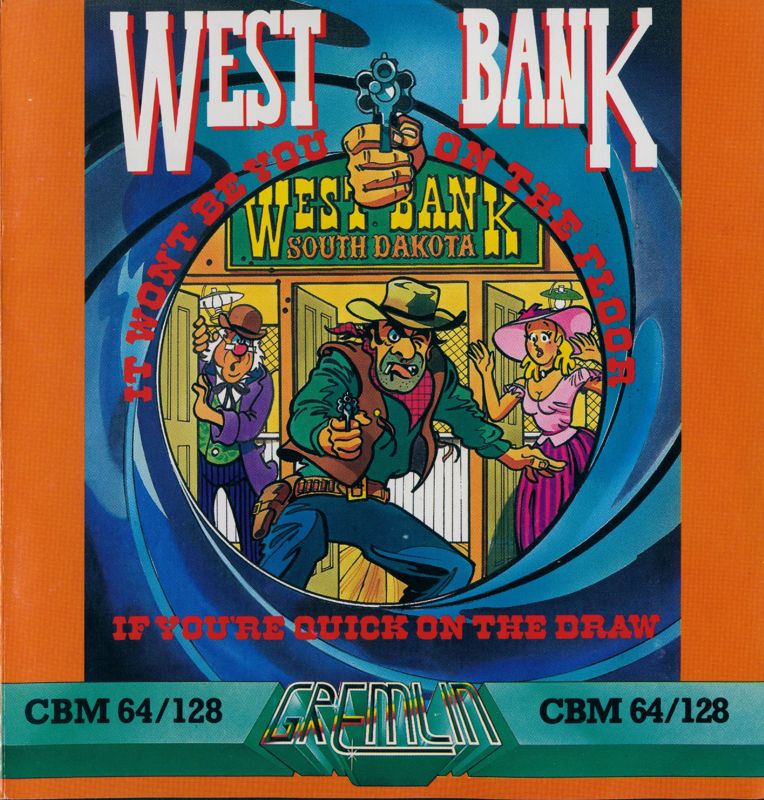 Front Cover for West Bank (Commodore 64)