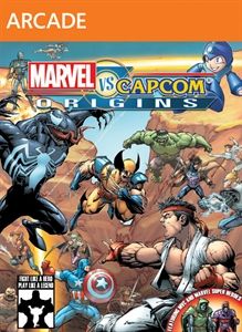Front Cover for Marvel vs. Capcom: Origins (Xbox 360) (XBLA release)