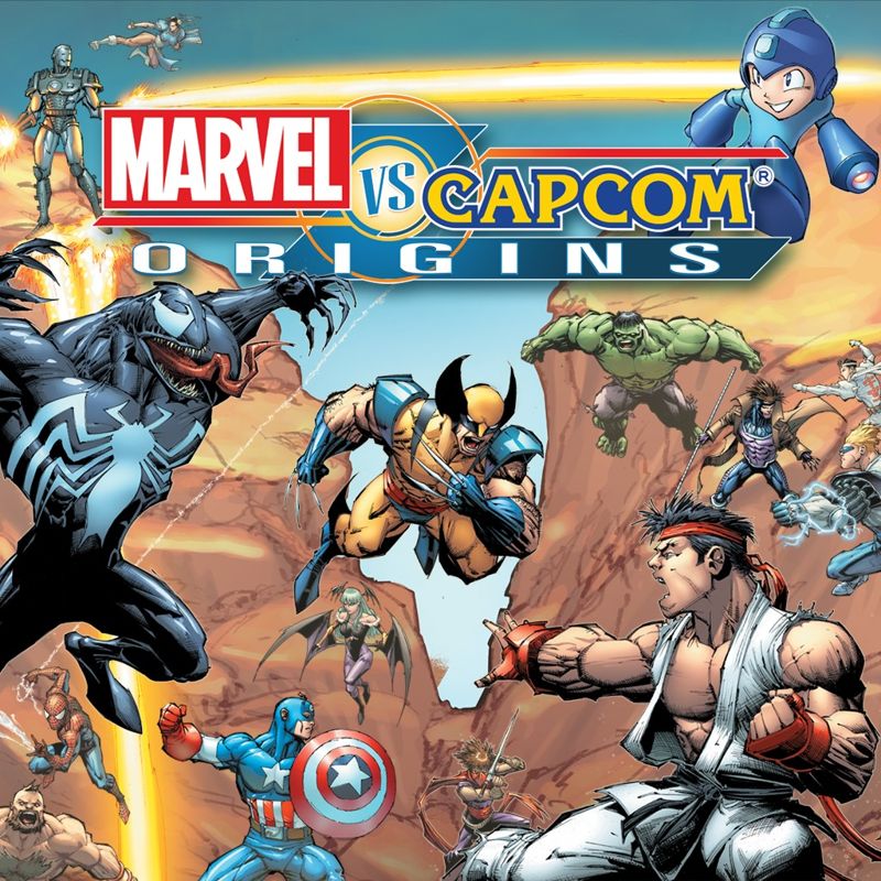 Front Cover for Marvel vs. Capcom: Origins (PlayStation 3) (PSN (SEN) release)