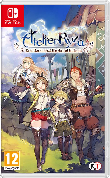 Front Cover for Atelier Ryza: Ever Darkness & the Secret Hideout (Nintendo Switch) (download release)
