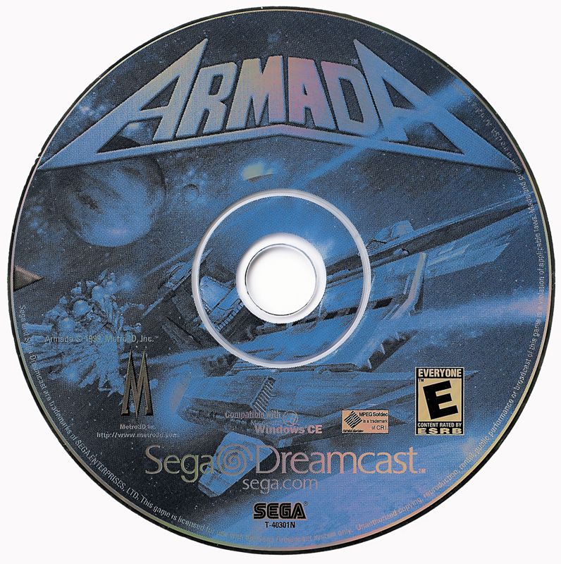 Media for Armada (Dreamcast)