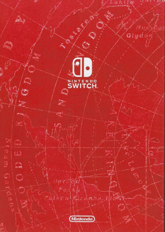 Manual for Super Mario Odyssey: Starter Pack (Nintendo Switch): Back