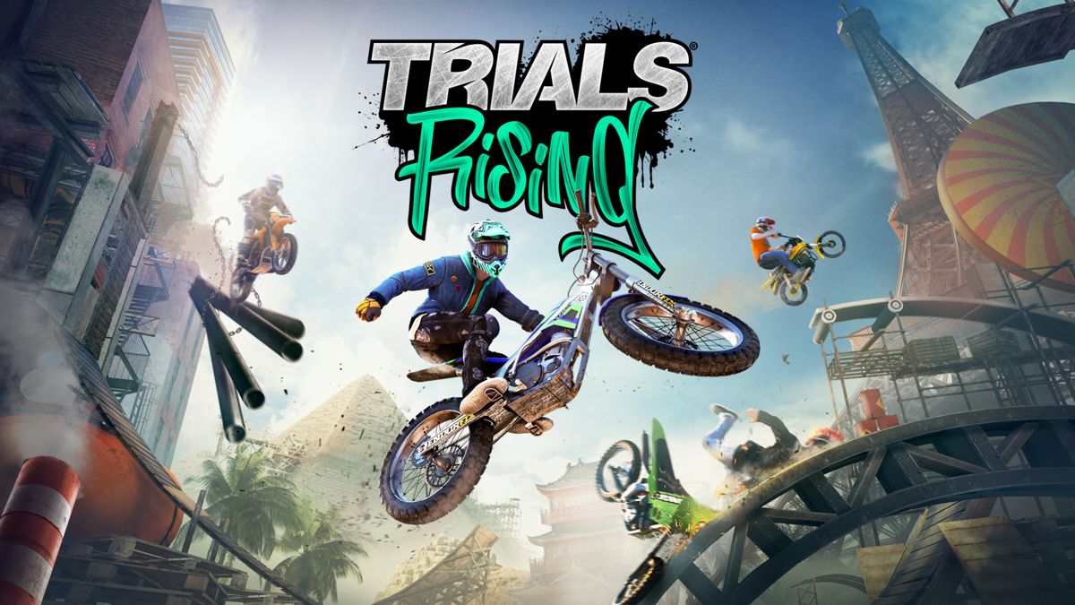 Front Cover for Trials Rising (Nintendo Switch) (download release): 2nd version