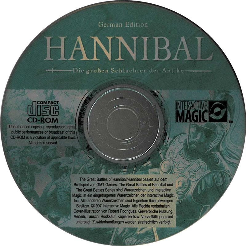 Media for The Great Battles of Hannibal (Windows)
