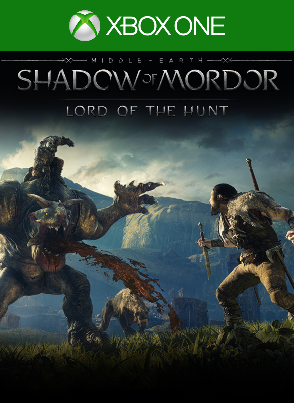 Front Cover for Middle-earth: Shadow of Mordor - Lord of the Hunt (Xbox One) (Download release)