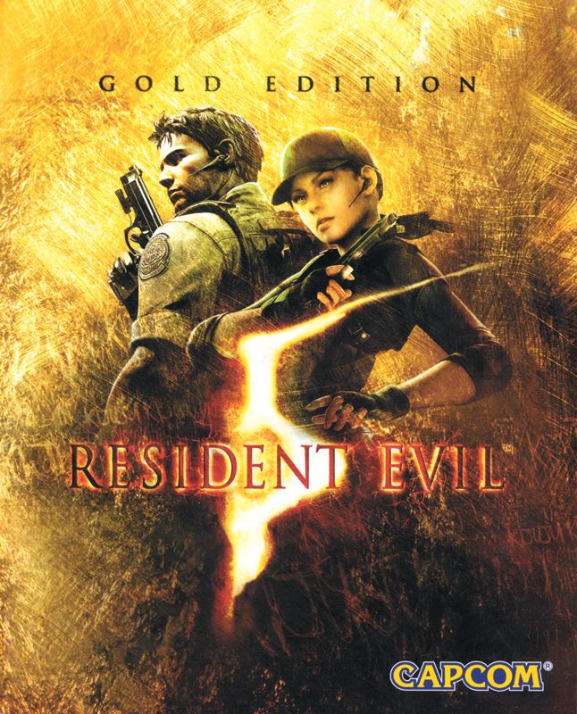 Manual for Resident Evil 5: Gold Edition (PlayStation 3) (Move Edition): Front