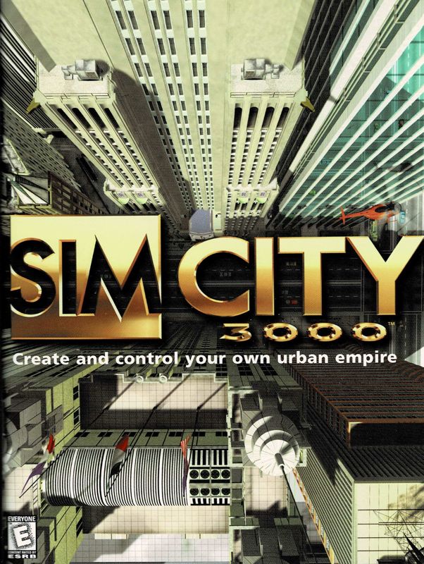 Manual for SimCity 3000 (Windows) (Alternate release): Front