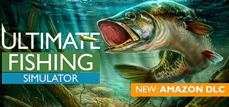 Front Cover for Ultimate Fishing Simulator (Windows) (Steam release): Amazon River DLC Promotion Cover Art