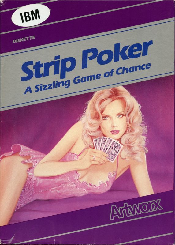 Front Cover for Strip Poker: A Sizzling Game of Chance (DOS)