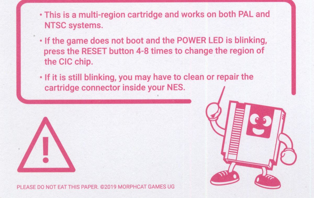 Reference Card for Micro Mages (NES)