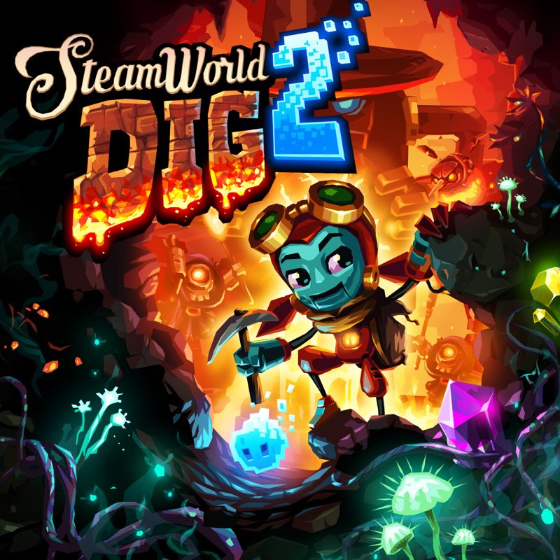 Front Cover for SteamWorld Dig 2 (Nintendo Switch) (download release)