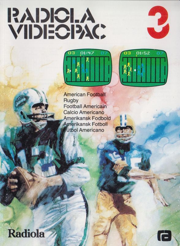 Front Cover for Football! (Odyssey 2) (S.A. Radiola - La Radiotechnique release (#3))