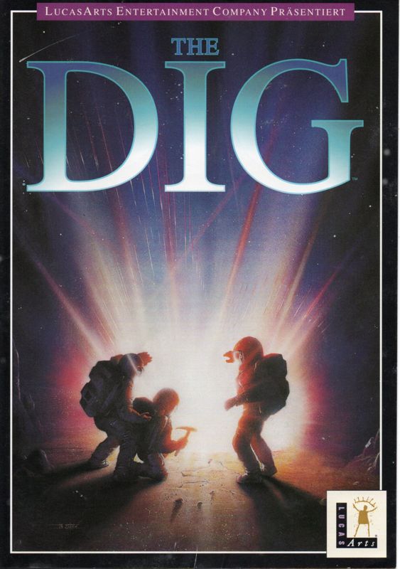 Manual for The Dig (DOS): Front