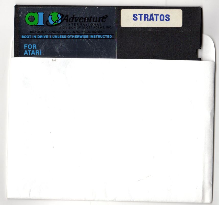 Media for Strätos (Atari 8-bit)