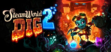 Front Cover for SteamWorld Dig 2 (Linux and Macintosh and Windows) (Steam release): November 2017, 2nd version