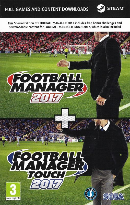 Other for Football Manager 2017 (Special Edition) (Linux and Macintosh and Windows): Steam activation instructions - Front