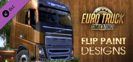 Front Cover for Euro Truck Simulator 2: Flip Paint Designs (Linux and Macintosh and Windows) (Steam release)