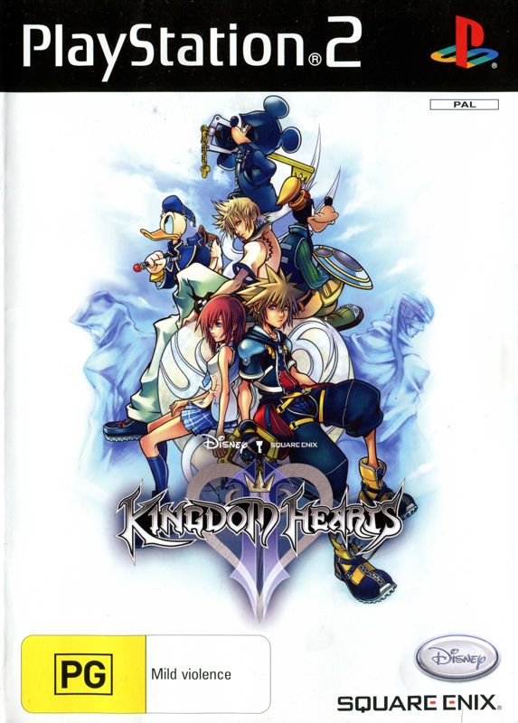 Front Cover for Kingdom Hearts II (PlayStation 2) (re-release)
