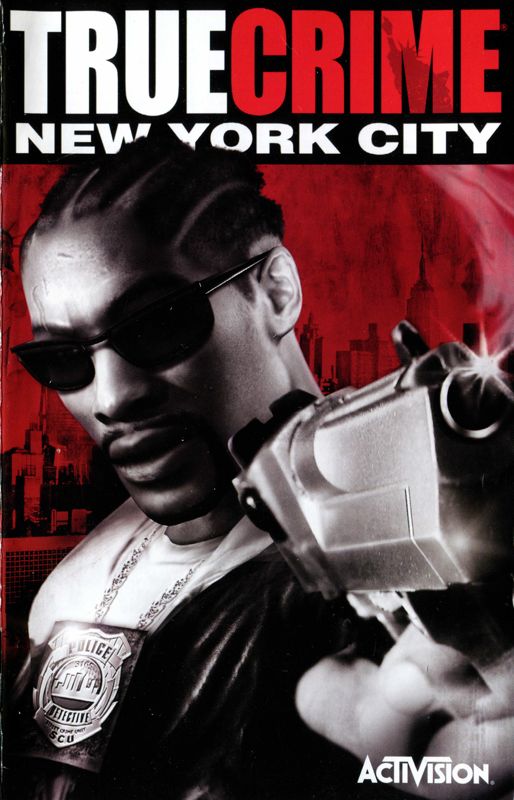 Manual for True Crime: New York City (PlayStation 2): Front