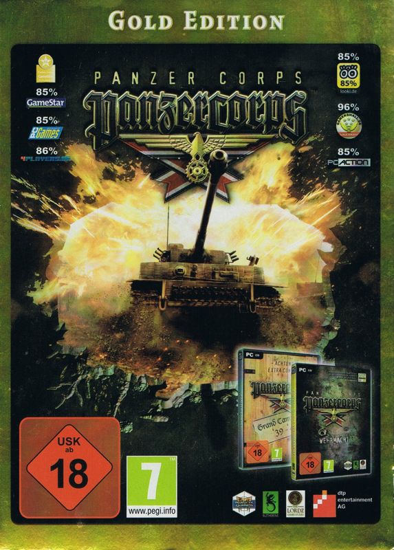 Front Cover for Panzer Corps: Gold Edition (Windows)