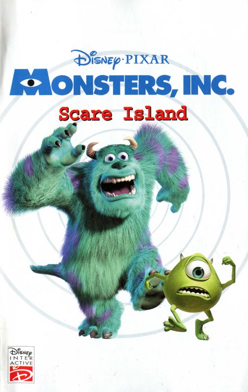 Manual for Disney•Pixar's Monsters, Inc.: Scare Island (PlayStation 2): Front