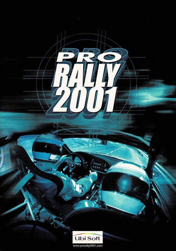 Manual for Pro Rally 2001 (Windows): Front