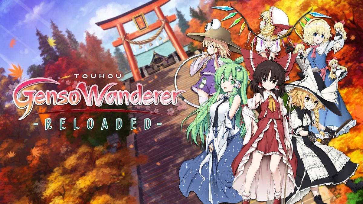 Front Cover for Touhou: Genso Wanderer - Reloaded: Player Character "Rei'sen" (Nintendo Switch) (download release)