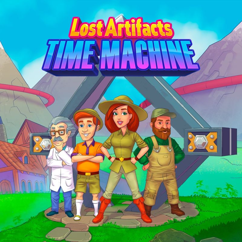 Front Cover for Lost Artifacts: Time Machine (PlayStation 4) (download release)