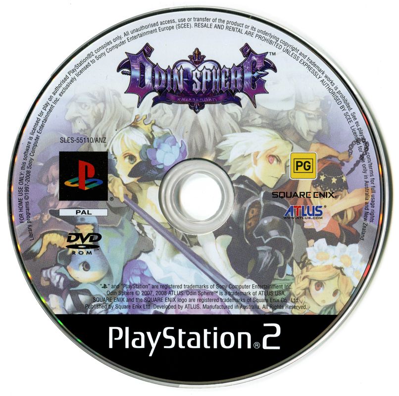 Media for Odin Sphere (PlayStation 2)