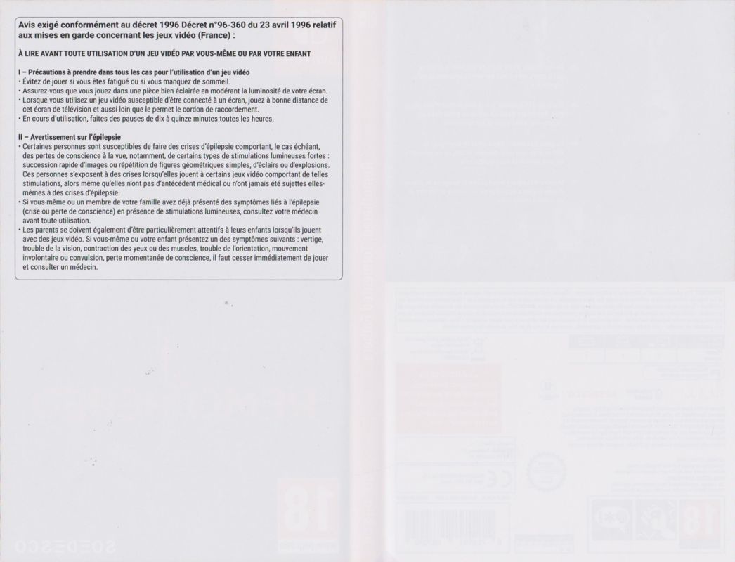 Inside Cover for Remothered: Tormented Fathers (Nintendo Switch): Complete