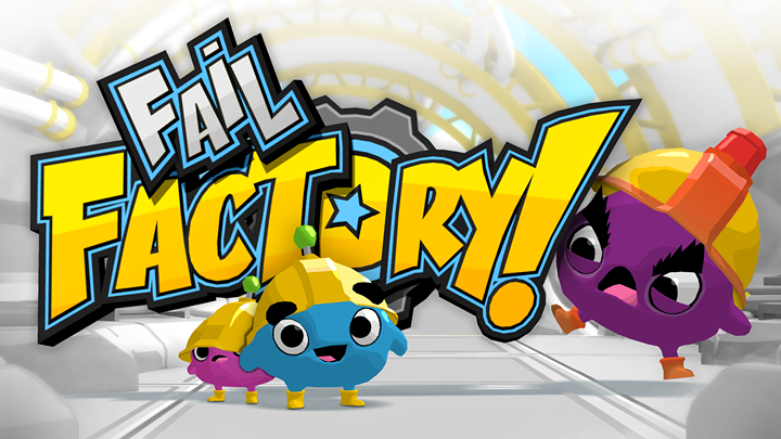 Front Cover for Fail Factory! (Android and Oculus Go and Quest and Windows) (Oculus store release)