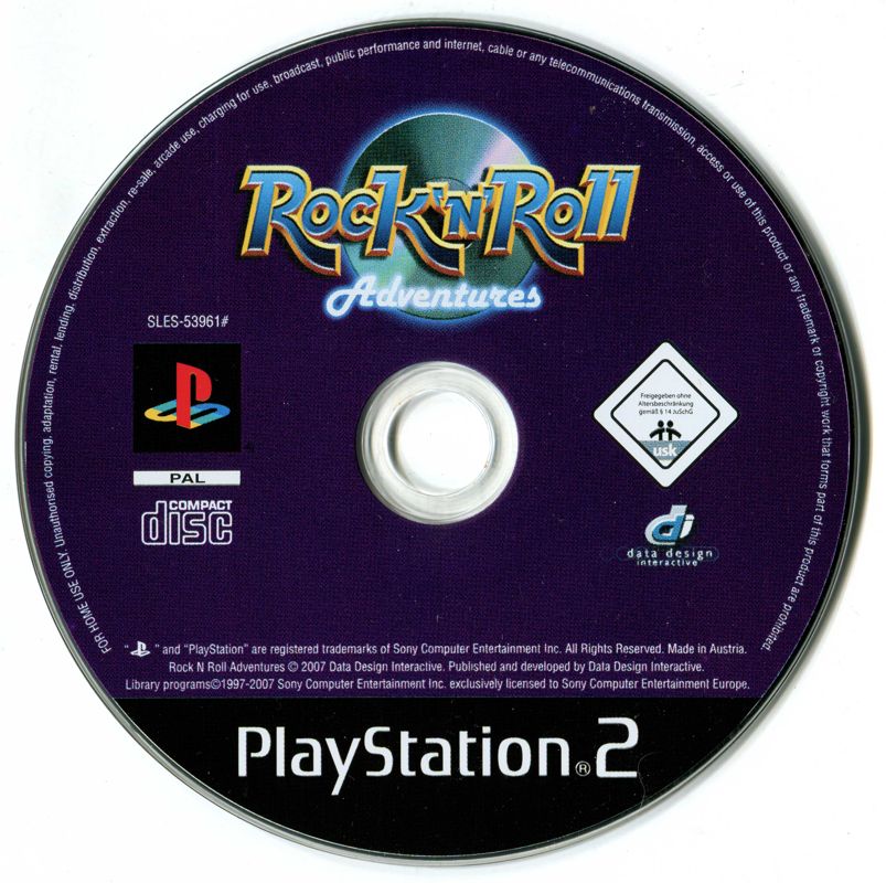Media for Rock 'N' Roll Adventures (PlayStation 2)