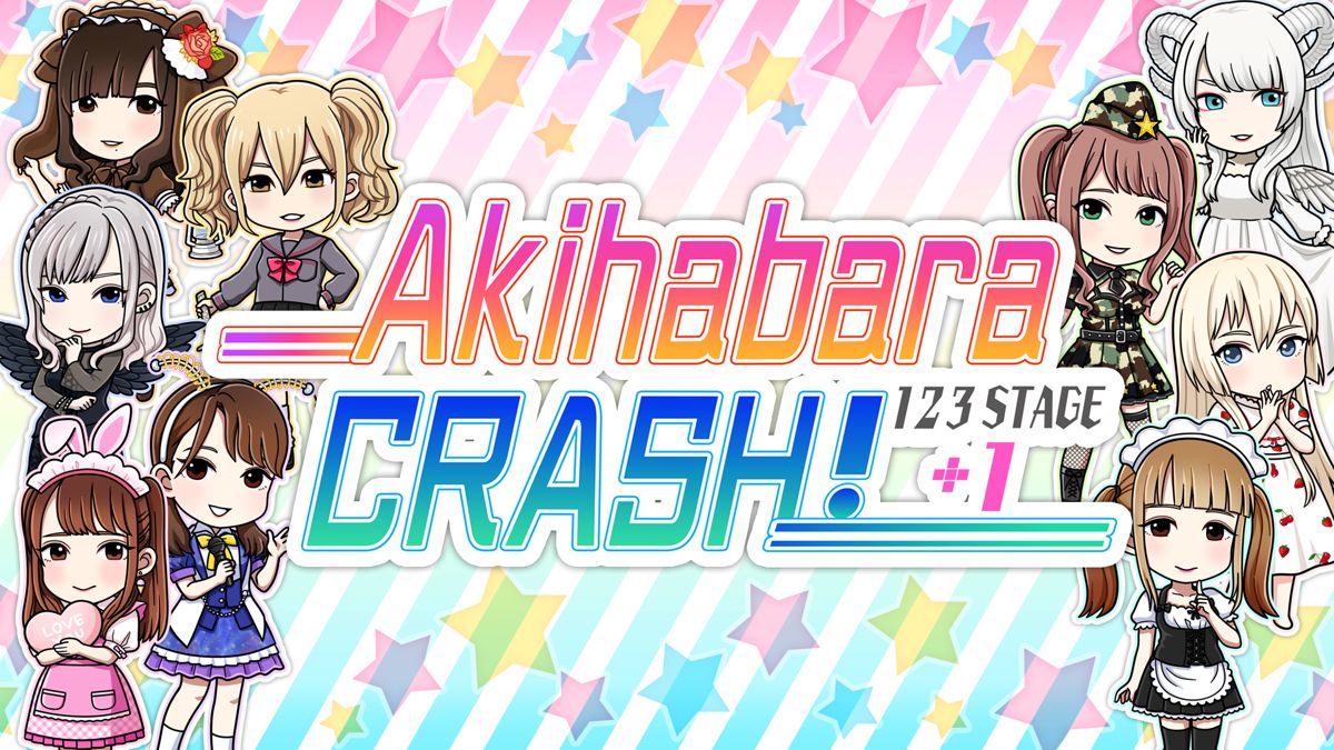 Front Cover for Akihabara Crash! 123Stage+1 (Nintendo Switch) (download release): 2nd version