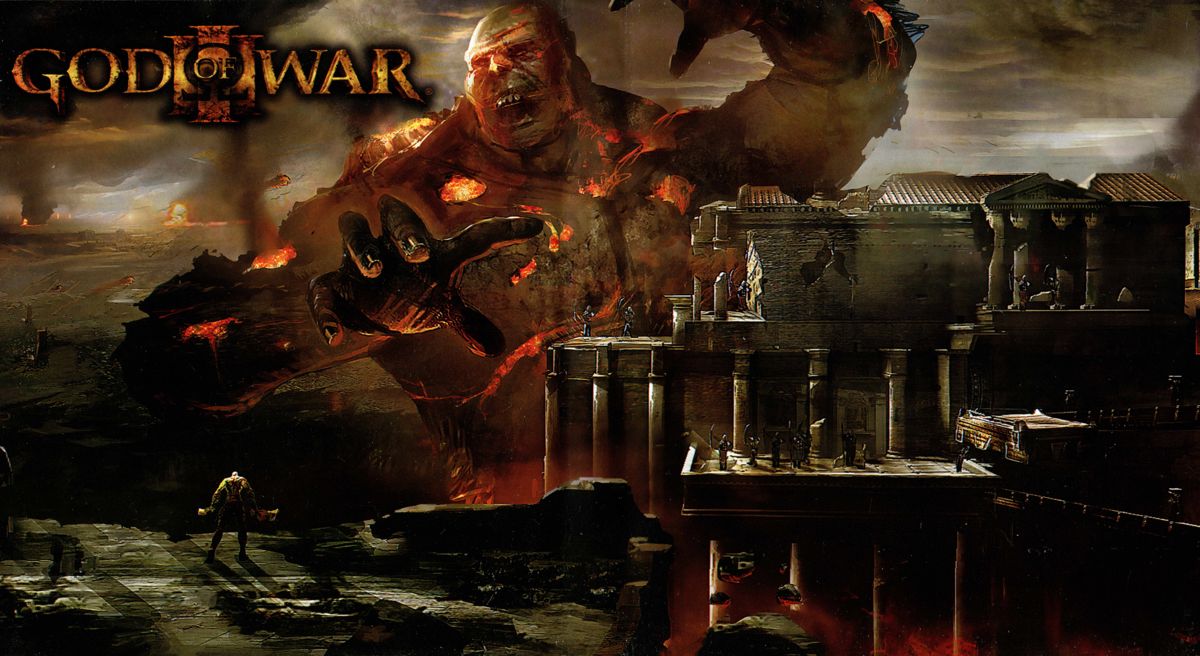 Inside Cover for God of War II (PlayStation 3): Full
