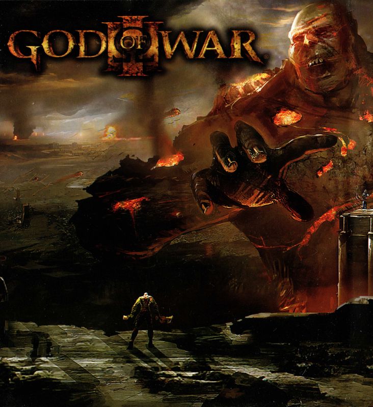Inside Cover for God of War II (PlayStation 3): Left