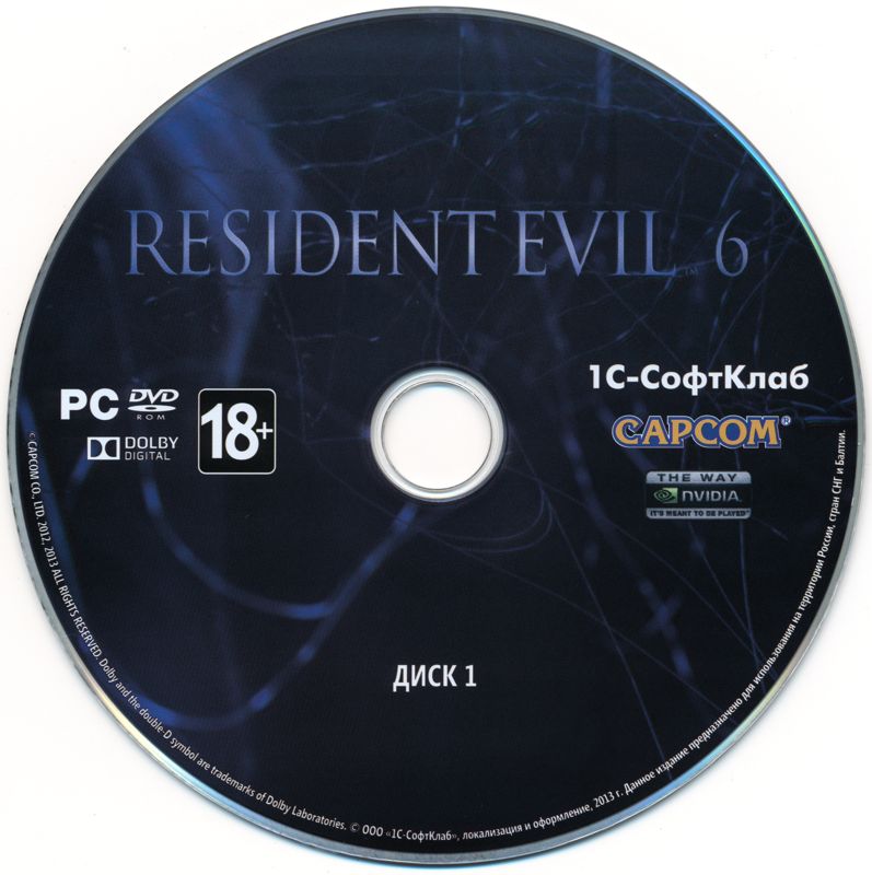 Media for Resident Evil 6 (Windows): Disc 1