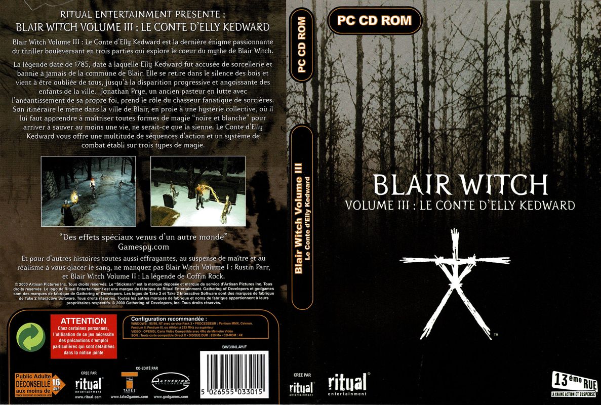 Blair Witch: Volume III - The Elly Kedward Tale cover or packaging ...