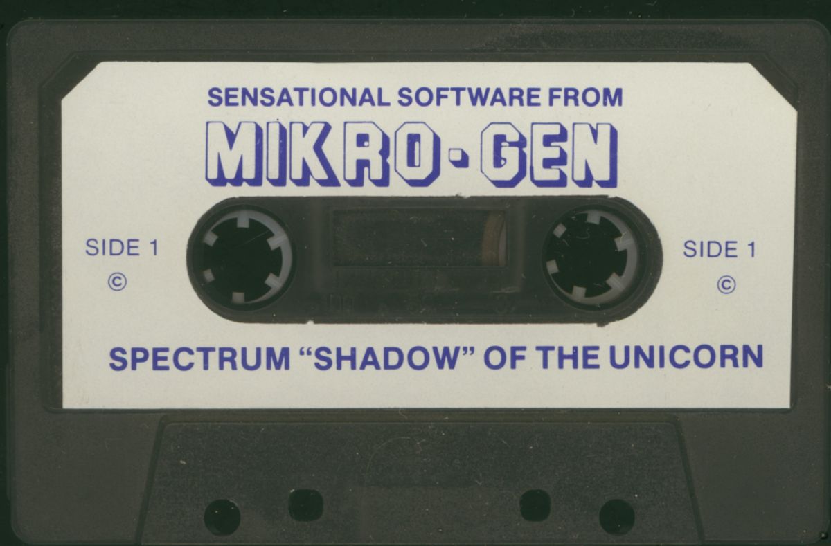 Media for Shadow of the Unicorn (ZX Spectrum)