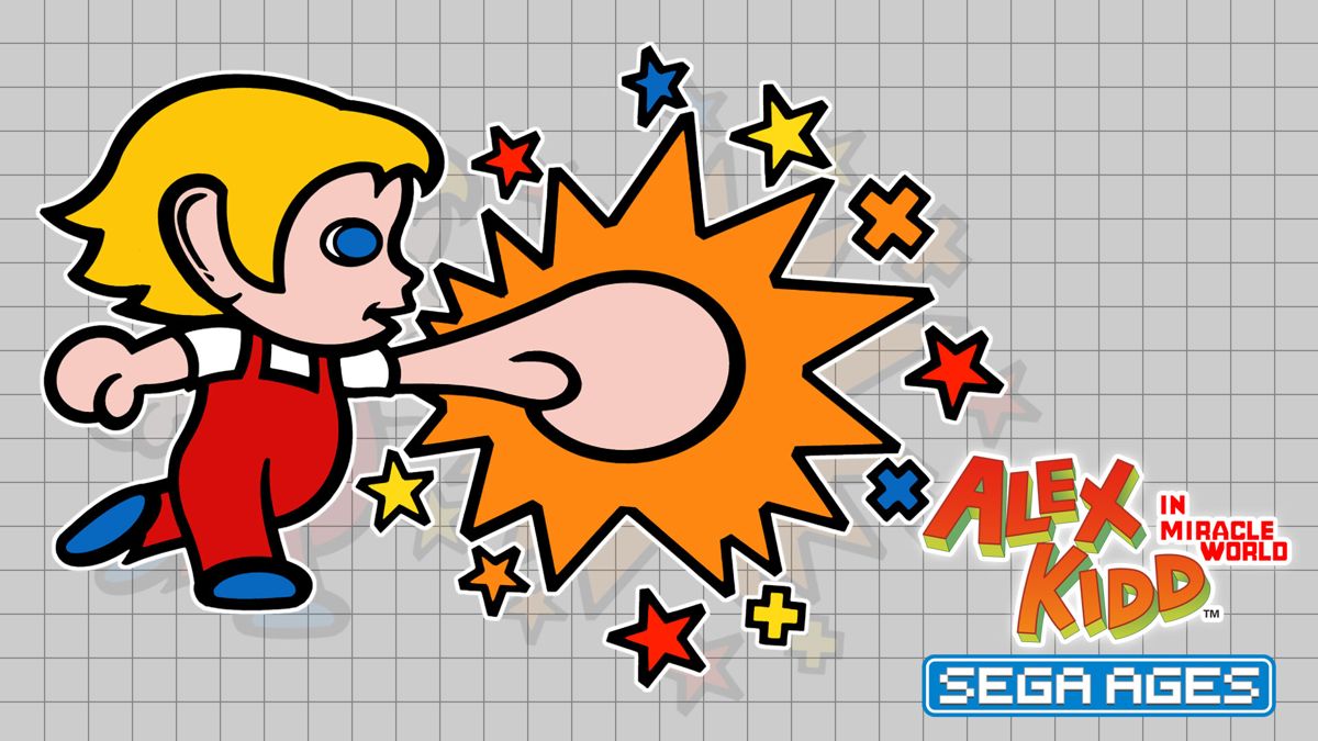 Front Cover for Alex Kidd in Miracle World (Nintendo Switch) (download release): 2nd version