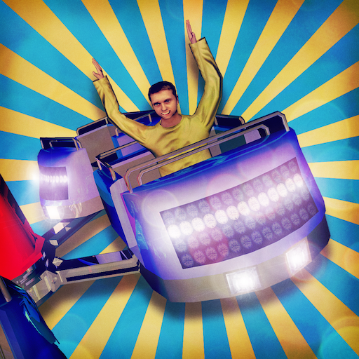 Front Cover for Funfair Ride Simulator 3 (Android) (Google Play release)