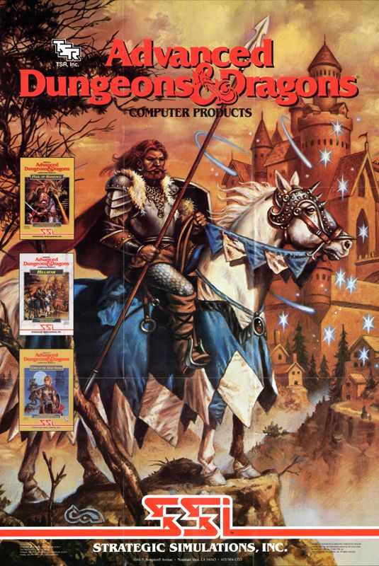 Other for Hillsfar (Commodore 64): Poster