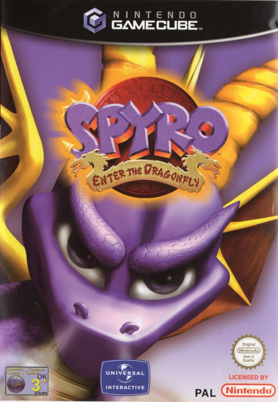 Front Cover for Spyro: Enter the Dragonfly (GameCube)