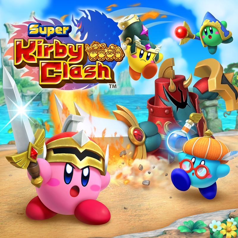 Front Cover for Super Kirby Clash (Nintendo Switch) (download release)