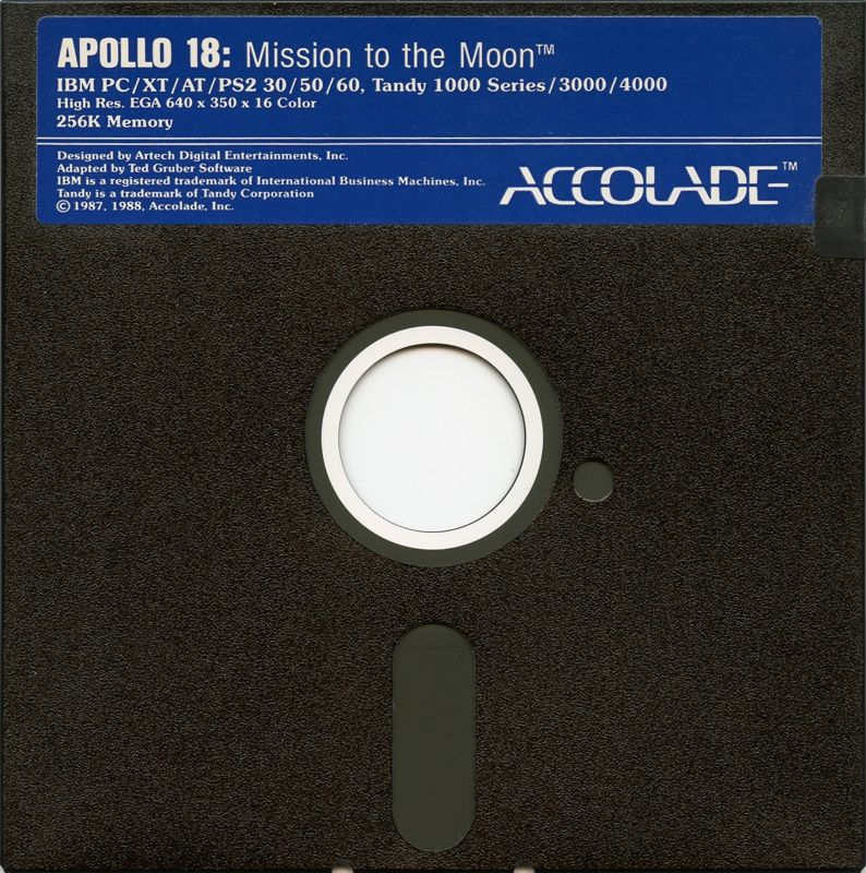 Apollo 18: Mission to the Moon cover or packaging material - MobyGames