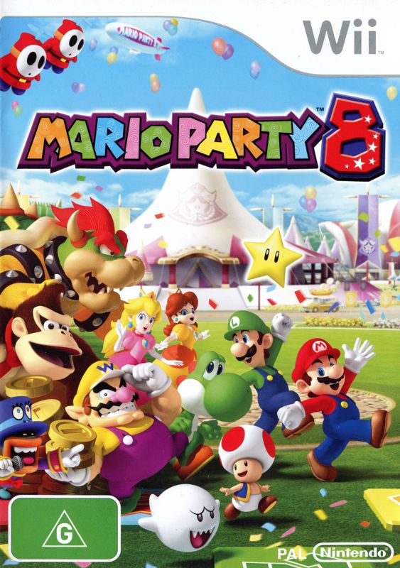 Front Cover for Mario Party 8 (Wii)