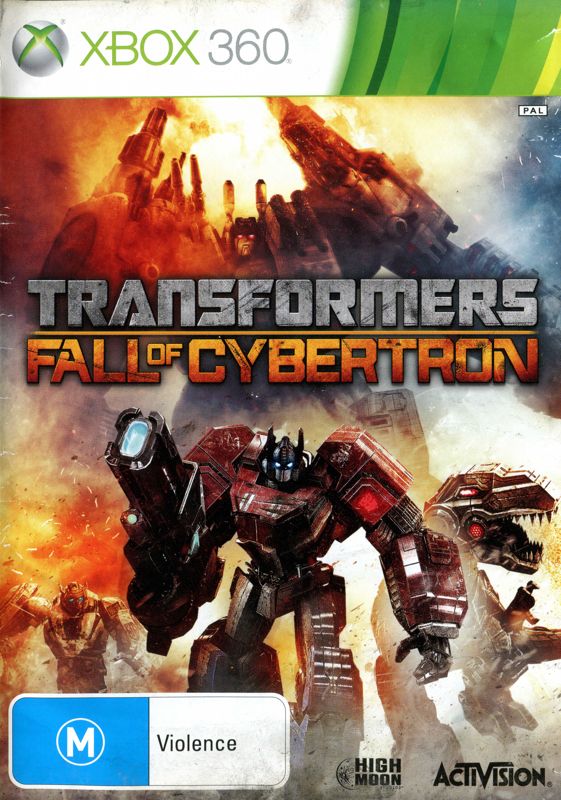 Front Cover for Transformers: Fall of Cybertron (Xbox 360)